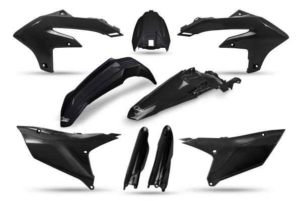 Full Plastic Kit black for Yamaha WR 250 F (2025-26) - WR 450 F (2024-26)